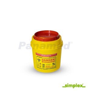 Simplex Sharps Disposal Safe 1L